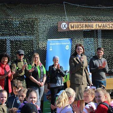 Grafika IX Wiosenne Warsztaty Przyrodnicze w OEE w Szymbarku