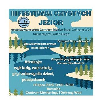 III Festiwal Czystych Jezior Grafika III Festiwal Czystych Jezior