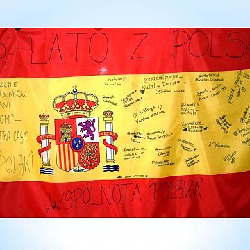 Młodzież z Hiszpanii w OEE Grafika Młodzież z Hiszpanii w OEE