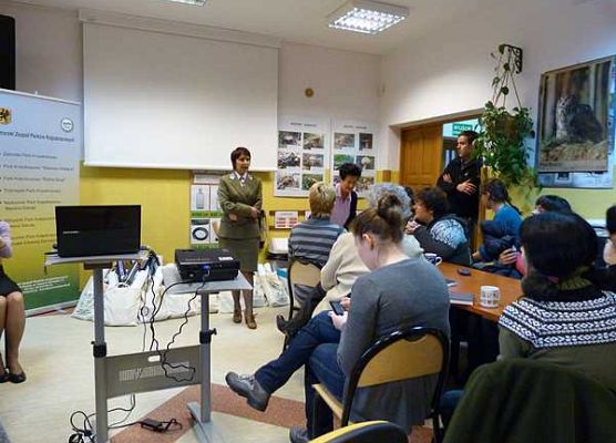Grafika Spotkanie dla osób zajmujących się edukacją ekologiczną w województwie pomorskim Szymbark 2012