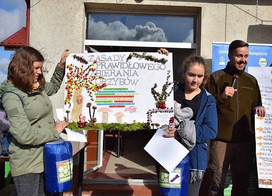 Grafika Grzybobranie w Ośrodku Eduakcji Ekologicznej