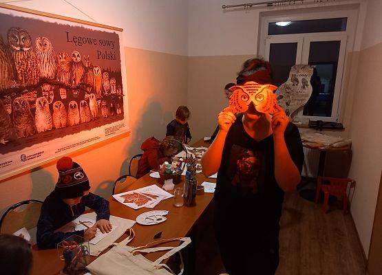 Grafika Warsztaty dla rodzin w ramach akcji edukacyjnej  „Tajemne życie sów”