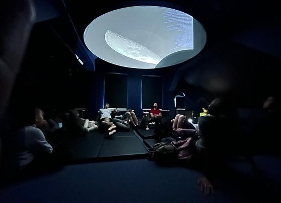 I blok tematyczny- wizyta w planetarium Fot. Mirella Potrykus-Gruna I blok tematyczny- wizyta w planetarium