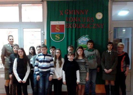 Grafika X Gminny Konkurs Ekologiczny w Gołubiu