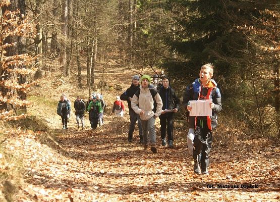 Grafika Ekologiczna gra terenowa „Pogoń za wiosną”
