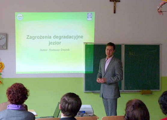 Grafika Konferencja w ramach projektu „Jezioro Kamienickie – Nasze Jezioro”