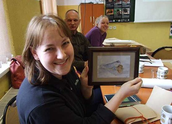 Grafika Warsztaty herpetologiczne w OEE w Szymbarku
