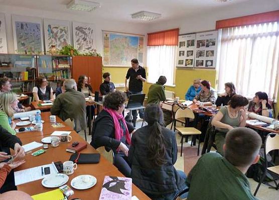Grafika Warsztaty herpetologiczne w OEE w Szymbarku