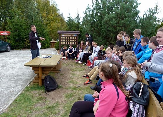 Grafika Przyrodniczy bieg na orientację w Szymbarku