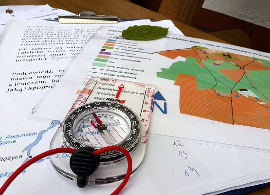 Grafika Przyrodniczy bieg na orientację w Szymbarku