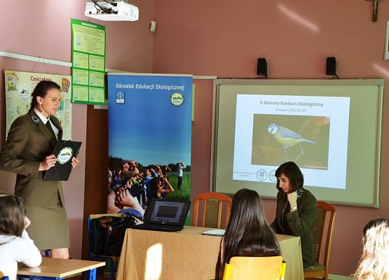 Grafika X Gminny Konkurs Ekologiczny w Gołubiu