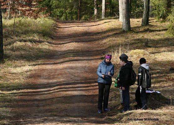 Grafika Ekologiczna gra terenowa „Pogoń za wiosną”