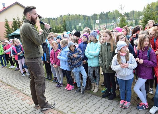 Grafika VIII Wiosenne Warsztaty Przyrodnicze w OEE w Szymbarku