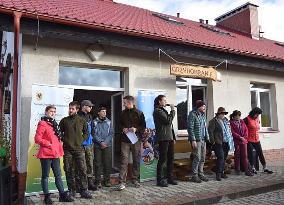 Grafika Grzybobranie w Ośrodku Eduakcji Ekologicznej