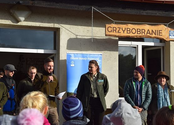 Grafika Grzybobranie w Ośrodku Eduakcji Ekologicznej