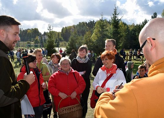 Grafika Grzybobranie w Ośrodku Eduakcji Ekologicznej