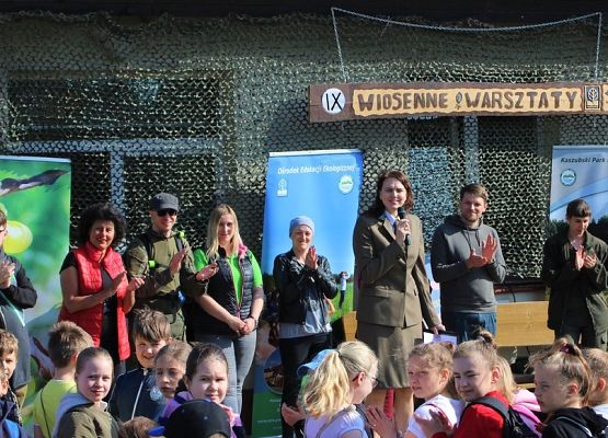Grafika IX Wiosenne Warsztaty Przyrodnicze w OEE w Szymbarku