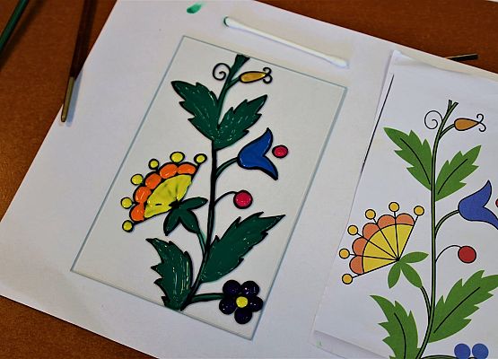 Grafika Sprawozdanie z ferii zimowych w OEE w Szymbarku