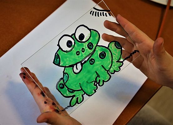 Grafika Sprawozdanie z ferii zimowych w OEE w Szymbarku