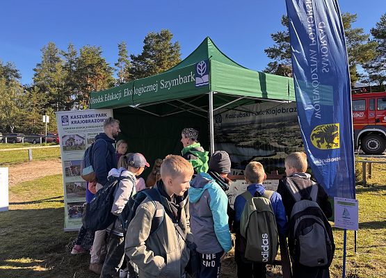 Grafika Piknik żeglarski we Wdzydzach Kiszewskich