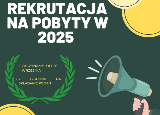 Od 16 września zaczynamy rekrutację na 2025 rok grafika