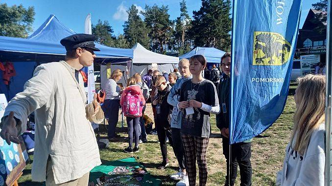 Piknik żeglarski we Wdzydzach Kiszewskich grafika